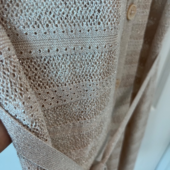 Zadig & Voltaire Marty Pointelle Knit Dress w/ 100% Silk Slip – XS - Picture 12 of 12